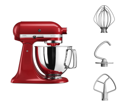 Robot kuchenny KITCHENAID Robot planetarny ARTISAN 5KSM125 Czerwony